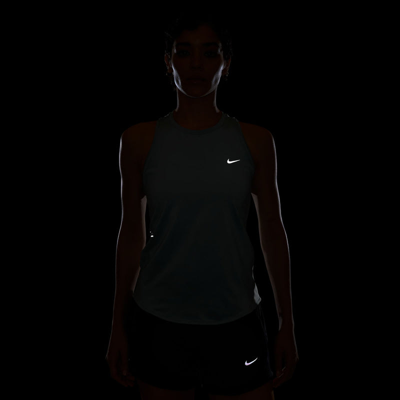 Women's Swift Dri-FIT Running Tank Top (017 - Cannon/Reflective Silver)