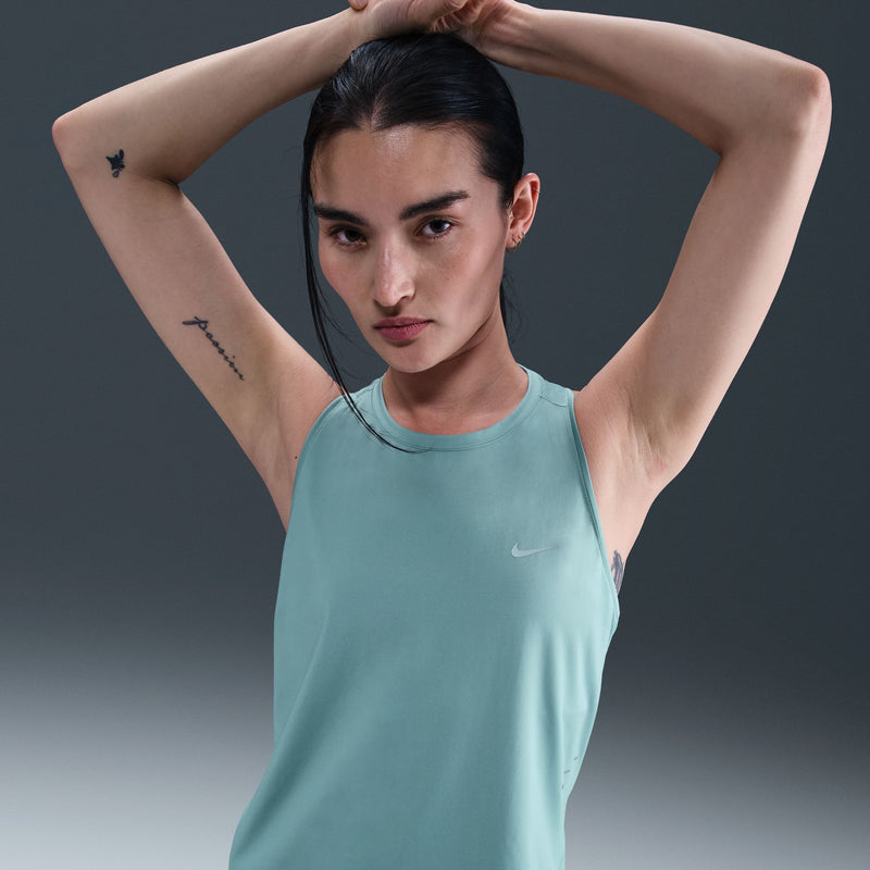 Women's Swift Dri-FIT Running Tank Top (017 - Cannon/Reflective Silver)