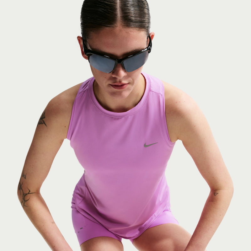 Women's Swift Dri-FIT Running Tank Top (503 - Lt Magenta/Reflective Silver)