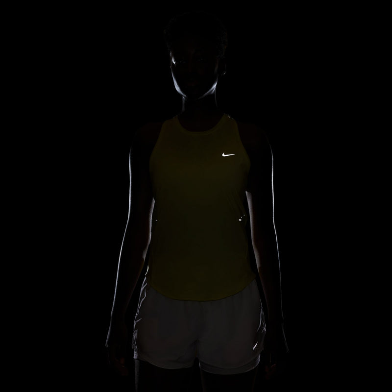 Women's Swift Dri-FIT Running Tank Top (712 - Light Zitron/Reflective Silver)