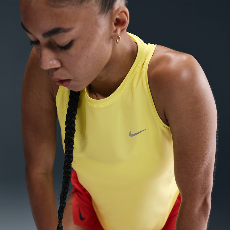 Women's Swift Dri-FIT Running Tank Top (712 - Light Zitron/Reflective Silver)