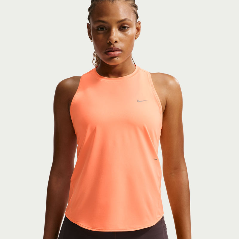 Women's Swift Dri-FIT Running Tank Top (852 - Orange Pulse/Reflective Silver)