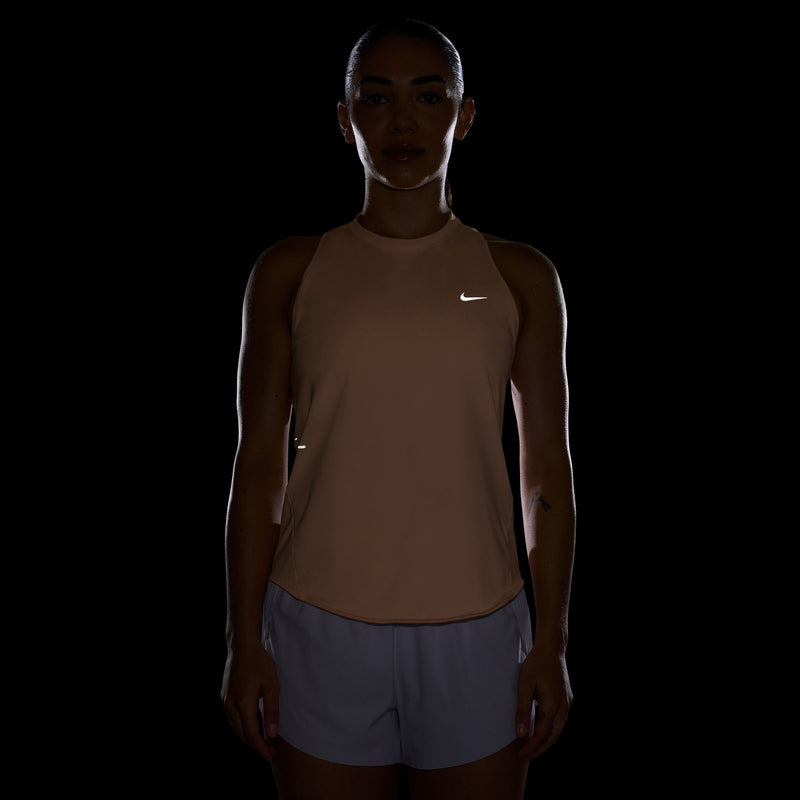 Women's Swift Dri-FIT Running Tank Top (852 - Orange Pulse/Reflective Silver)