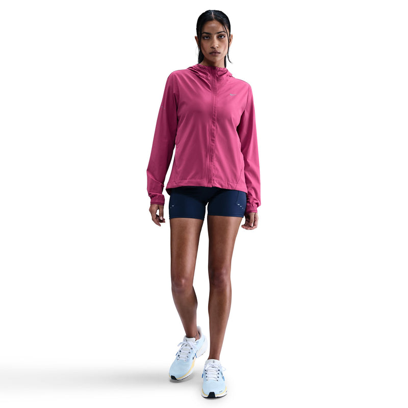 Women's Swift Women's Repel Packable Running Jacket (634 - Sweet Beet/Reflective Silver)