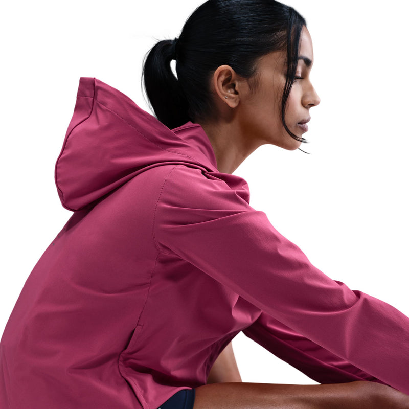 Women's Swift Women's Repel Packable Running Jacket (634 - Sweet Beet/Reflective Silver)