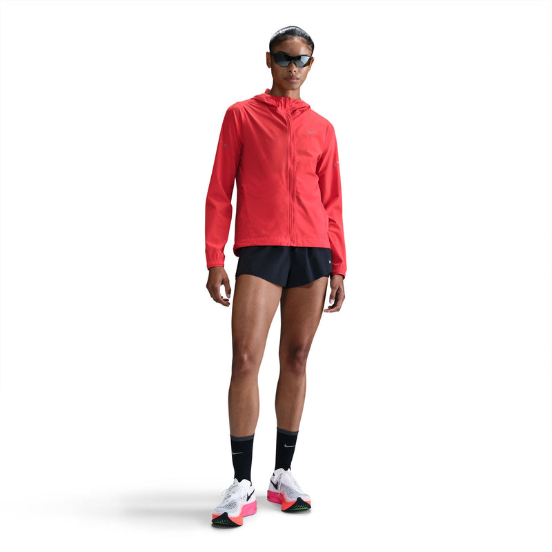 Women's Swift Repel Packable Running Jacket (696 - LT Crimson/Reflective Silver)