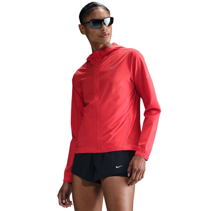 Women's Swift Repel Packable Running Jacket (696 - LT Crimson/Reflective Silver)