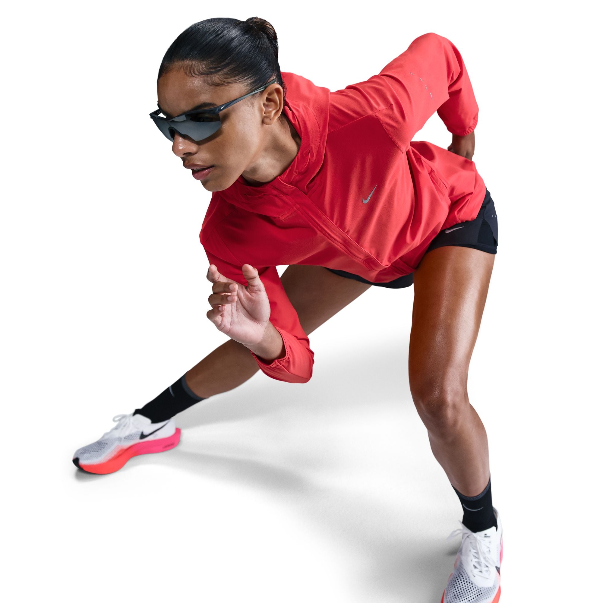 Women's Swift Repel Packable Running Jacket (696 - LT Crimson