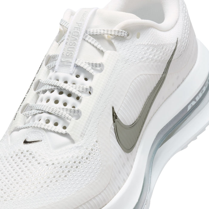 Men's Pegasus Premium (102 - White/Metallic Silver-Metallic Silver)