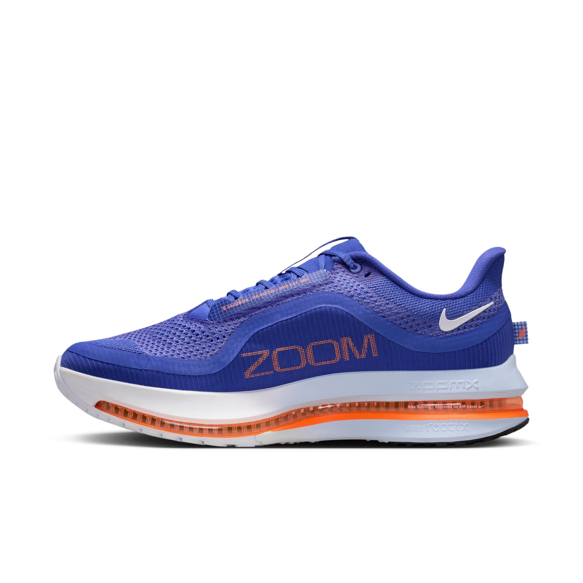Men's Pegasus Premium (400 - Lapis/White-Total Orange-Off Noir