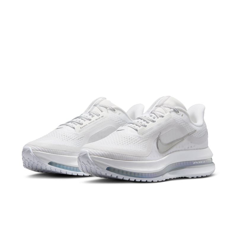 Women's Pegasus Premium (102 - White/Metallic Silver-Metallic Silver)