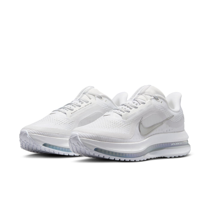 Women's Pegasus Premium (102 - White/Metallic Silver-Metallic Silver)