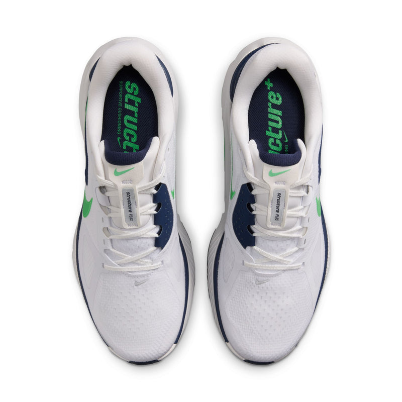 Men’s Structure Plus (102 - White/Green Spark-Midnight Navy)