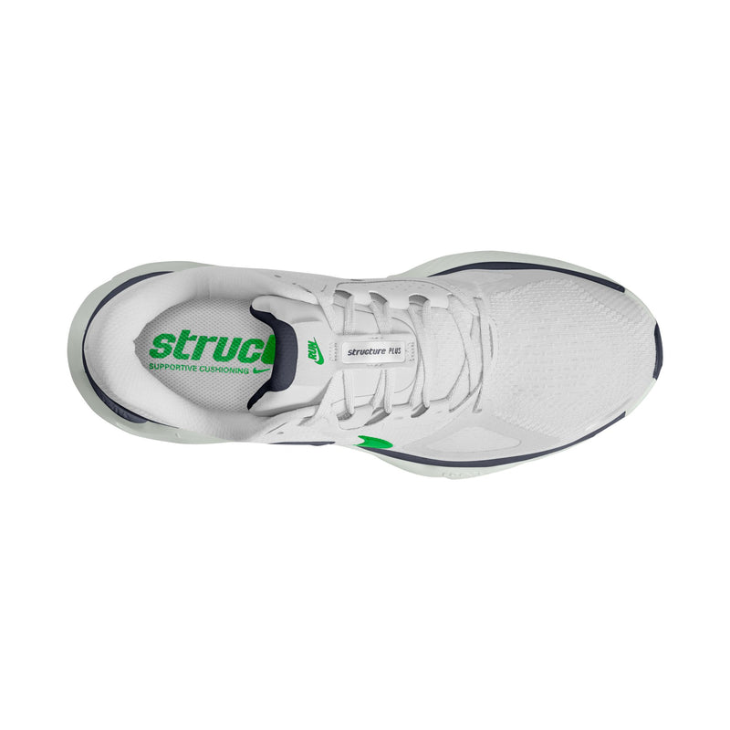 Men’s Structure Plus (102 - White/Green Spark-Midnight Navy)