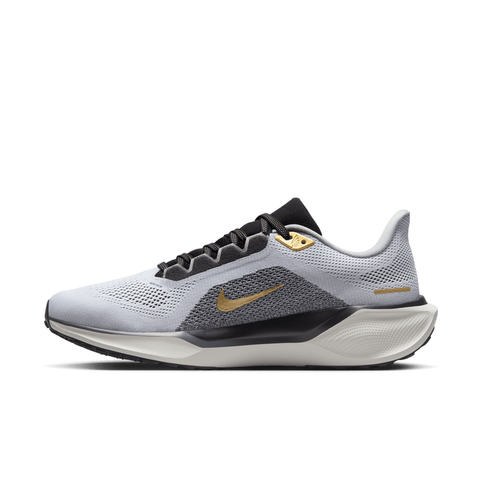 Men's Air Zoom Pegasus 41 (100 - White/Black-Metallic Gold-Light Smoke Grey)