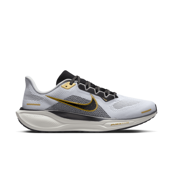 Men's Air Zoom Pegasus 41 (100 - White/Black-Metallic Gold-Light Smoke Grey)