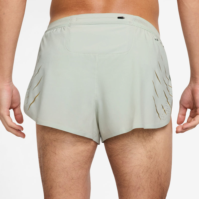 Men's Aeroswift x Jakob Dri-FIT ADV 2" Brief-Lined Running Shorts (034 - Light Silver/Metallic Gold)