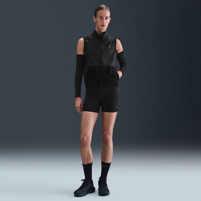 Women's Dri-FIT High-Waisted 4" Tight Running Shorts (010 - Black/Black)