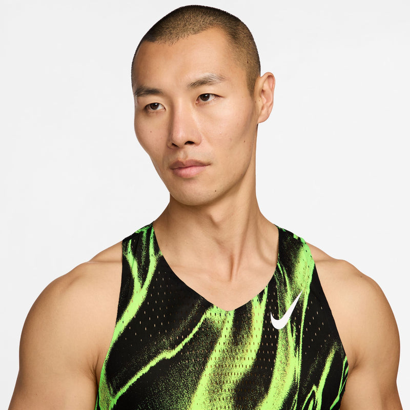 Men's AeroSwift Dri-FIT ADV Singlet (702 - Volt/White)