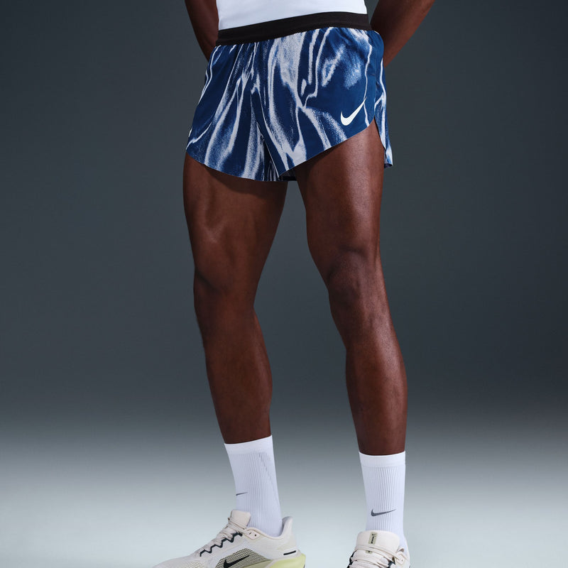 Men's Aeroswift DRI-FIT ADV 2" Brief-lined Running Shorts (492 - Coastal Blue/White)