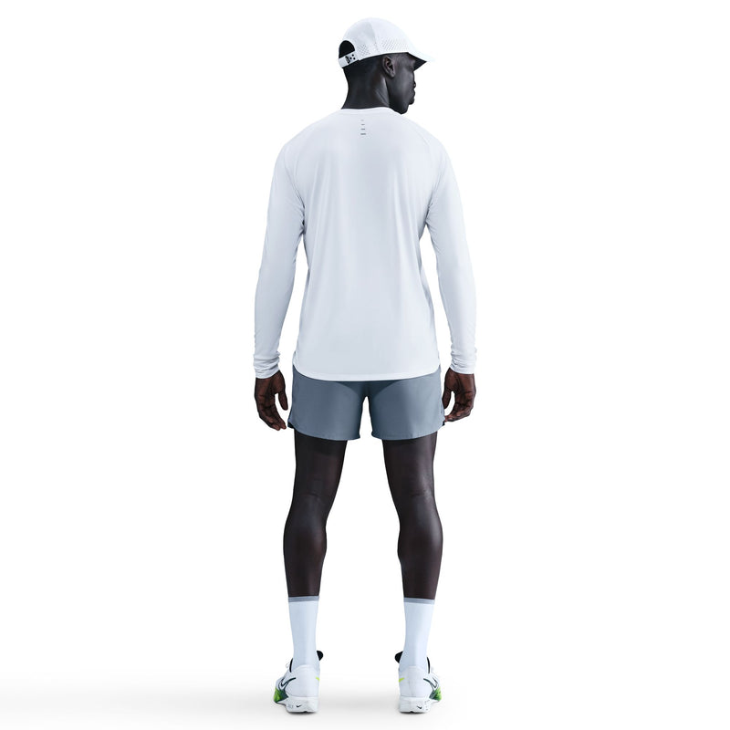 Men's Stride Dri-FIT ADV Long-Sleeve Running Top (100 - White/Reflective Silver)