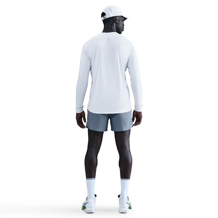 Men's Stride Dri-FIT ADV Long-Sleeve Running Top (100 - White/Reflective Silver)