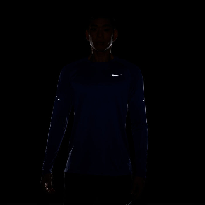 Men's Stride Dri-FIT ADV Long-Sleeve Running Top (492 - Blue Void/Reflective Silver)