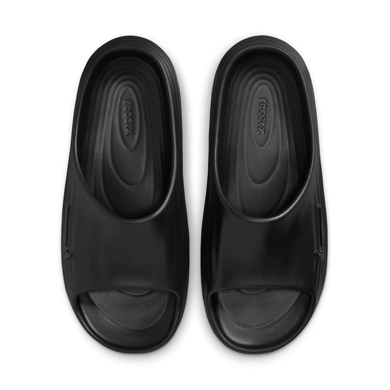Women's ReactX Rejuven8 Slides (001 - Black/Black-Black)