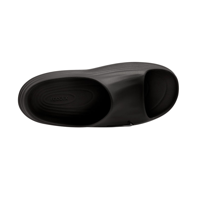 Women's ReactX Rejuven8 Slides (001 - Black/Black-Black)