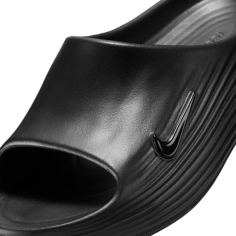 Women's ReactX Rejuven8 Slides (001 - Black/Black-Black)