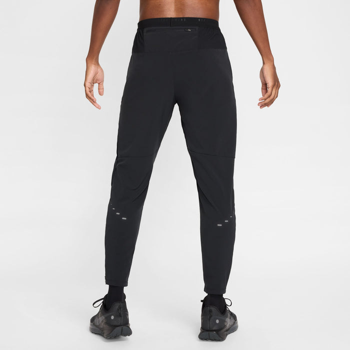 Men's Stride Dri-FIT Woven Running Pants (010 - Black/Reflective Silver)