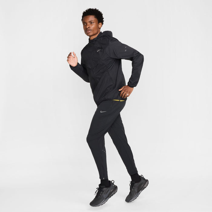 Men's Stride Dri-FIT Woven Running Pants (010 - Black/Reflective Silver)