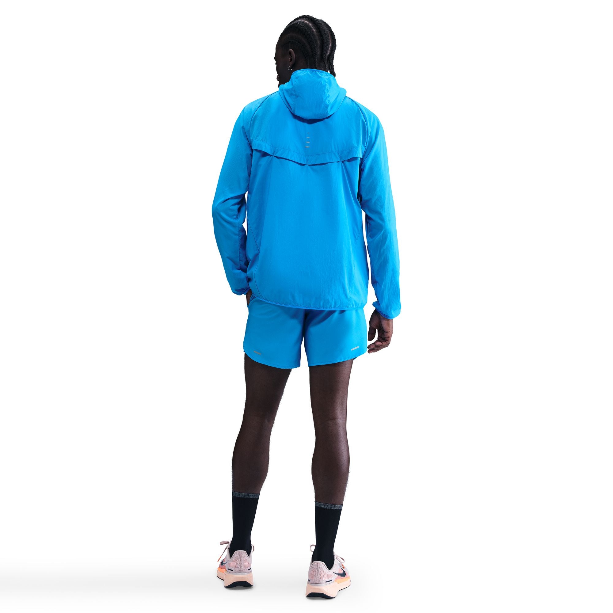 Men's Stride Repel UV Running Jacket (446 - Blue Hero/Blue Hero