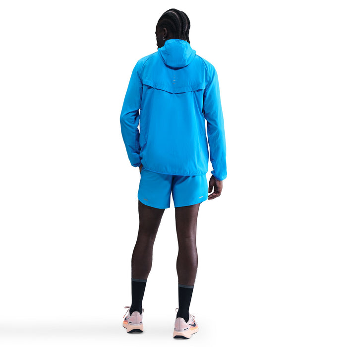 Men's Stride Repel UV Running Jacket (446 - Blue Hero/Blue Hero/Refletive Silver)