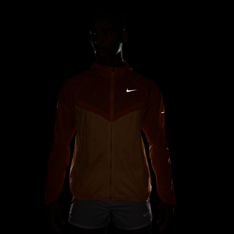 Men's Stride Repel UV Running Jacket (873 - Bright Ceramic/Reflective Silver)