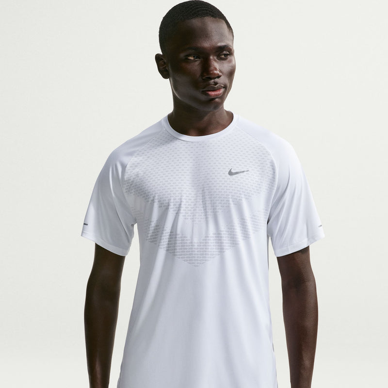 Men's Stride Dri-FIT ADV Short-Sleeve Running Top (100 - White/Reflective Silver)