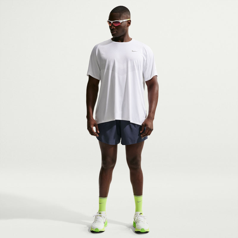 Men's Stride Dri-FIT ADV Short-Sleeve Running Top (100 - White/Reflective Silver)