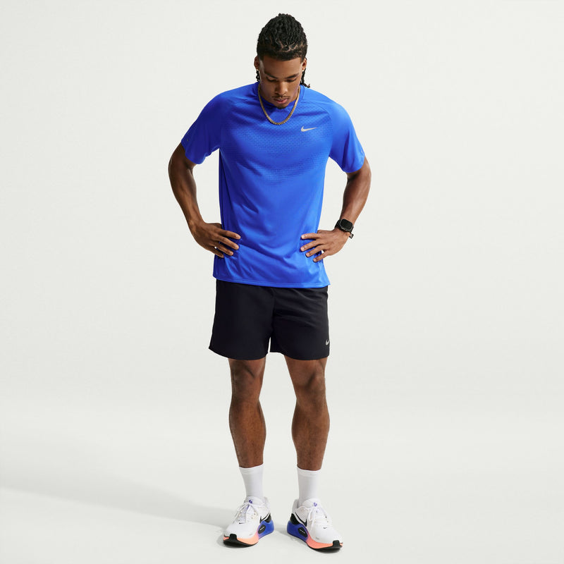 Men's Stride Dri-FIT ADV Short-Sleeve Running Top (405 - Hyper Royal/Reflective Silver)