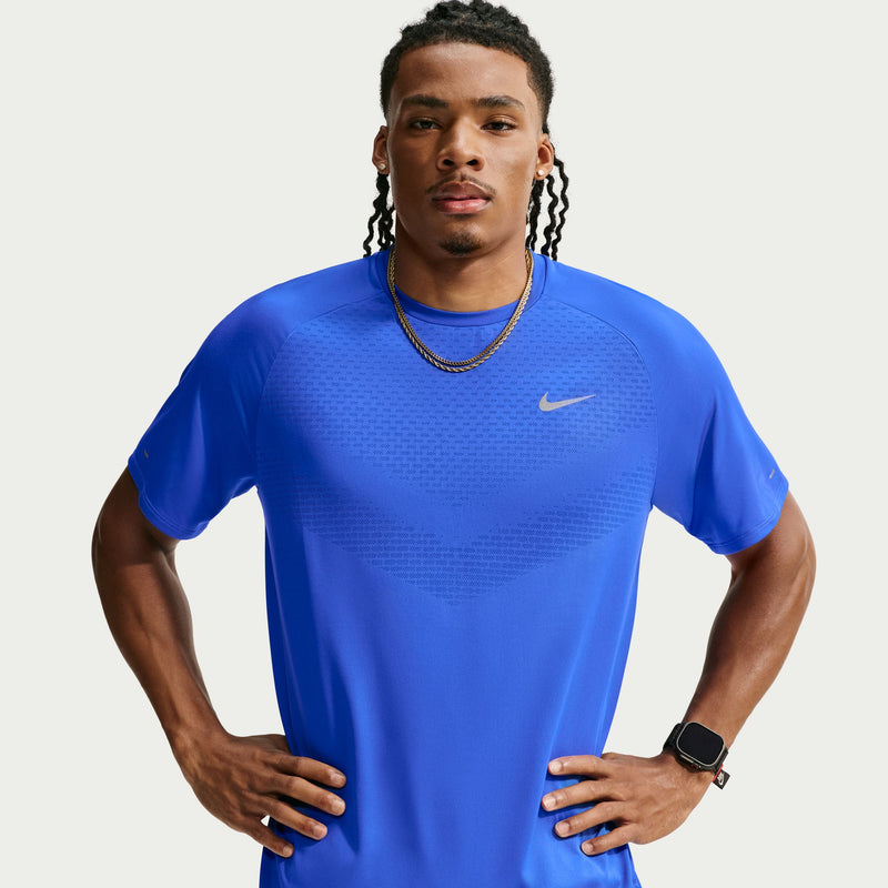 Men's Stride Dri-FIT ADV Short-Sleeve Running Top (405 - Hyper Royal/Reflective Silver)