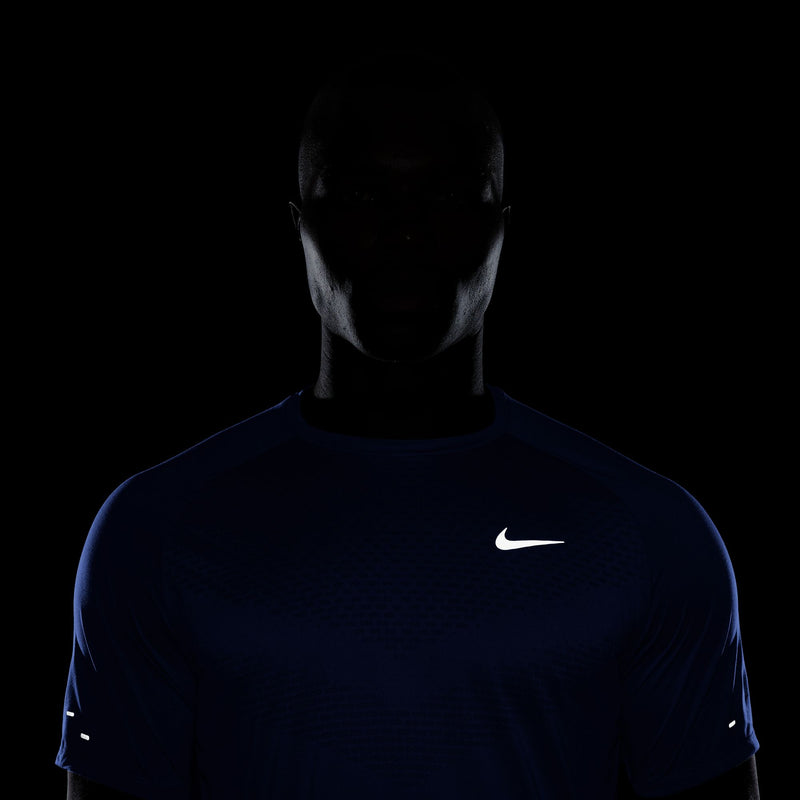 Men's Stride Dri-FIT ADV Short-Sleeve Running Top (405 - Hyper Royal/Reflective Silver)