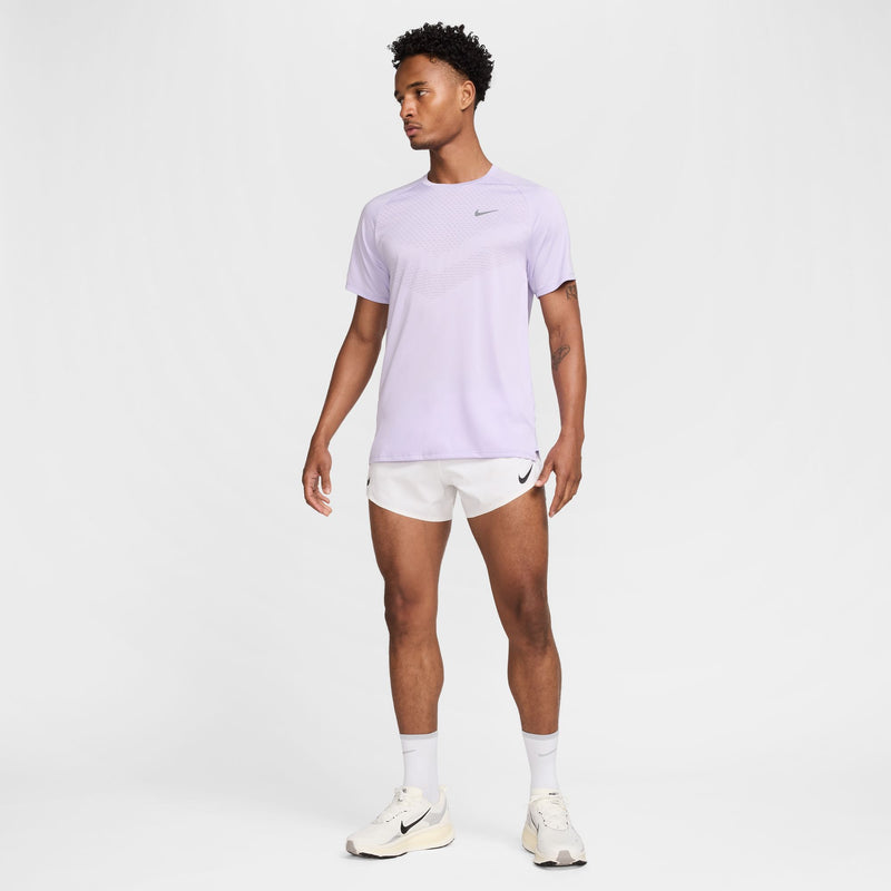 Men's Stride Dri-FIT ADV Short-Sleeve Running Top (515 - Hydrangeas/Reflective Silver)