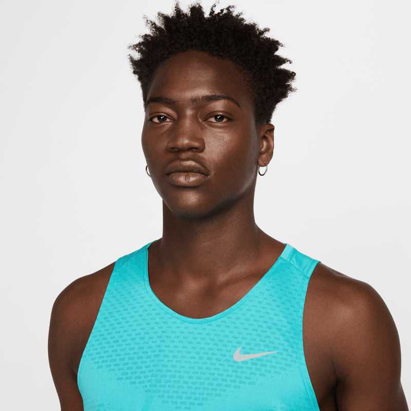 Men's Stride Dri-FIT ADV Running Tank Top (345 - Dusty Cactus/Reflective Silver)