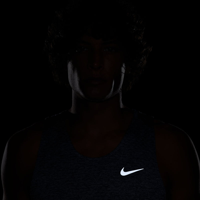 Men's Stride Dri-FIT ADV Running Tank Top (437 - Thunder Blue/Heather/Reflective Silver)