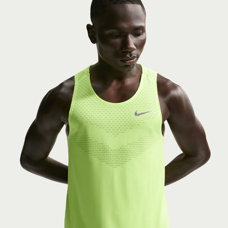 Men's Stride Dri-FIT ADV Running Tank Top (737 - Volt Ice/Reflective Silver)
