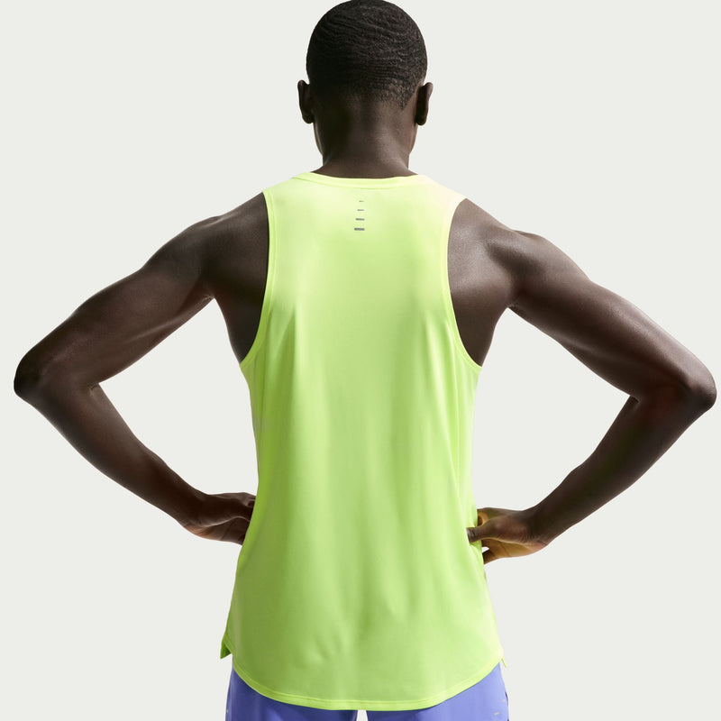 Men's Stride Dri-FIT ADV Running Tank Top (737 - Volt Ice/Reflective Silver)