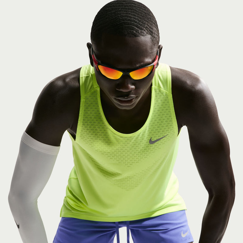 Men's Stride Dri-FIT ADV Running Tank Top (737 - Volt Ice/Reflective Silver)