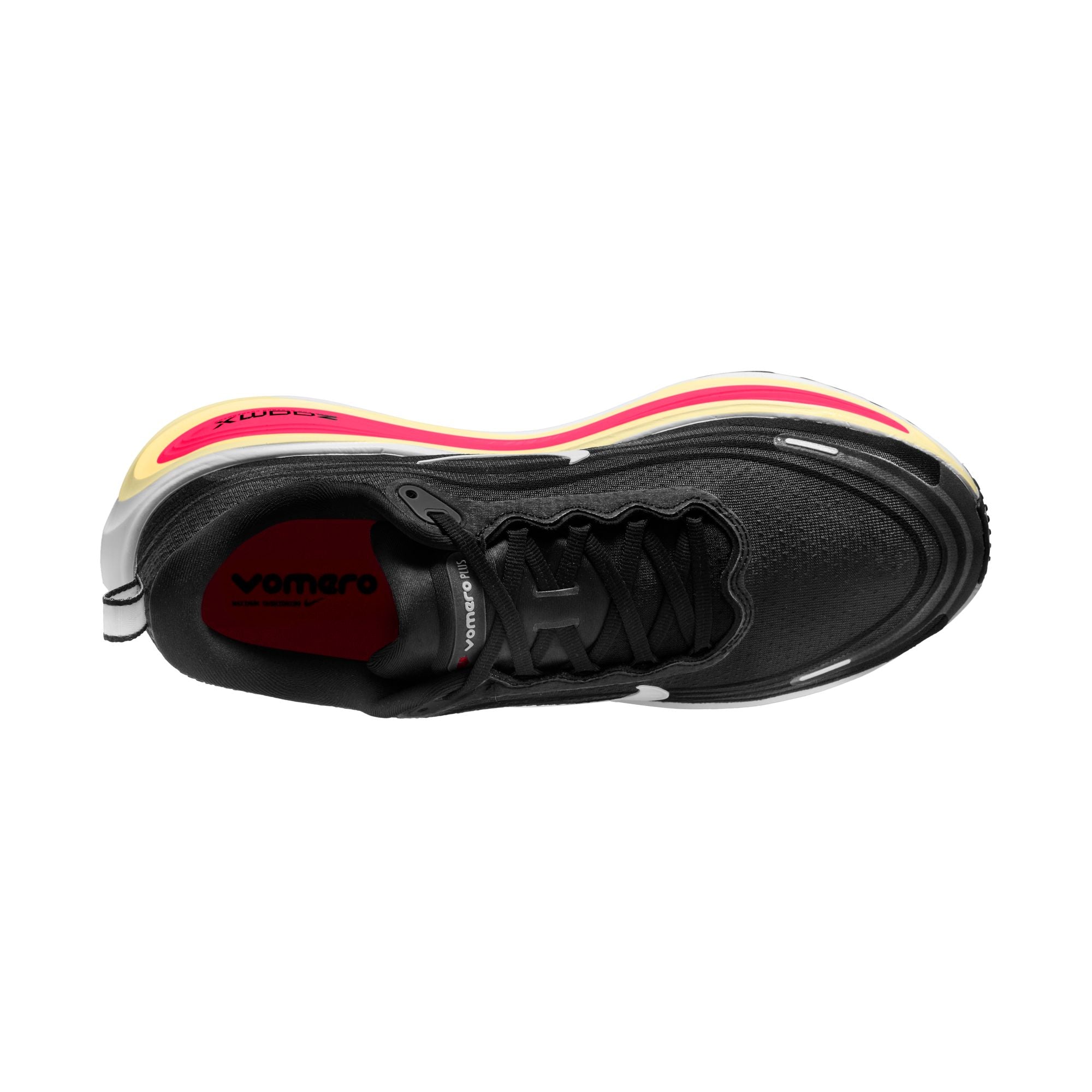 Men's Vomero Plus (009 - Black/White-Bright Crimson-Sail) — TC