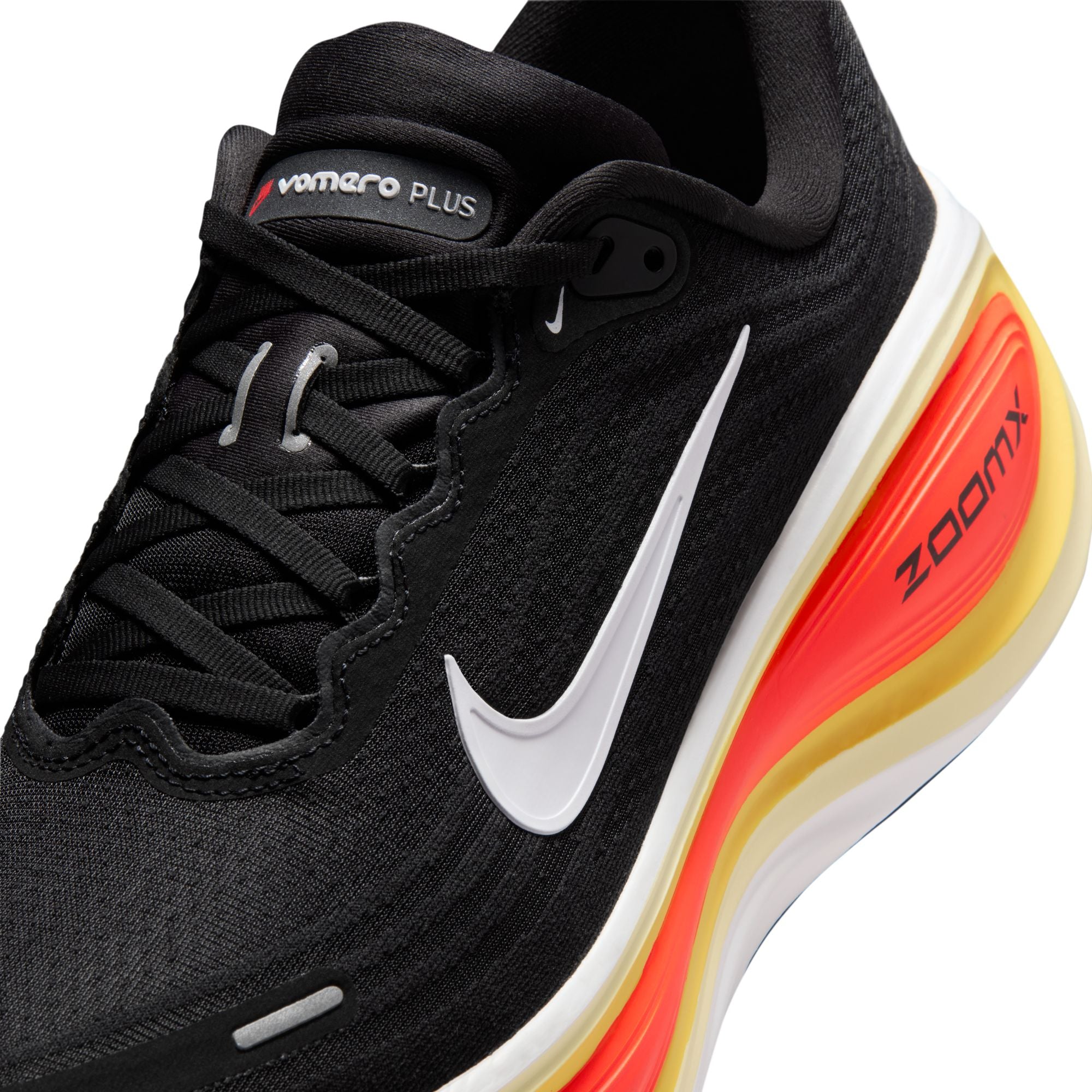 Men's Vomero Plus (009 - Black/White-Bright Crimson-Sail) — TC