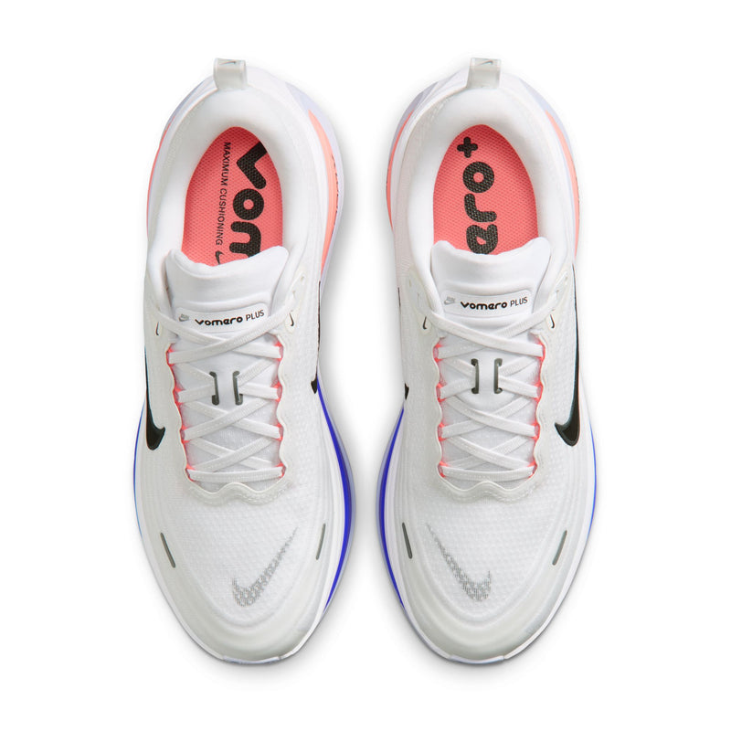 Men's Vomero Plus (108 - White/Black-Atomic Pink-Racer Blue)