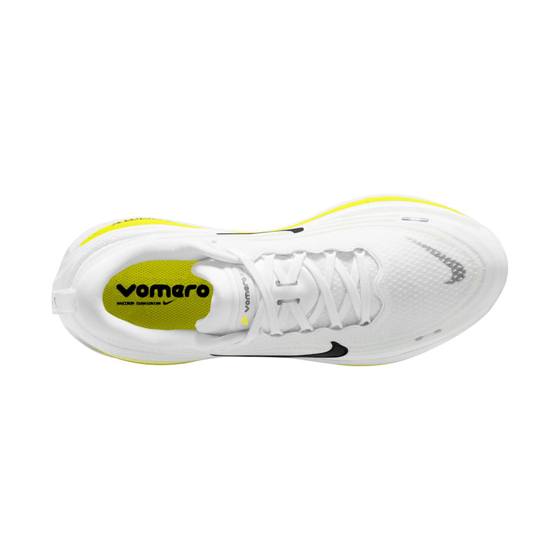 Men's Vomero Plus (White/Black-Lemon Venom-Electric Yellow)